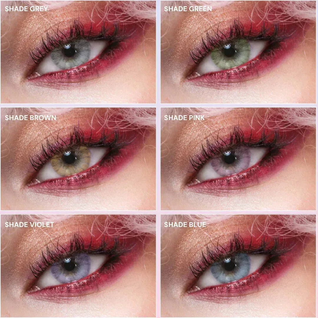 عدسات EyeCandys الملونة للعين (زوج واحد)