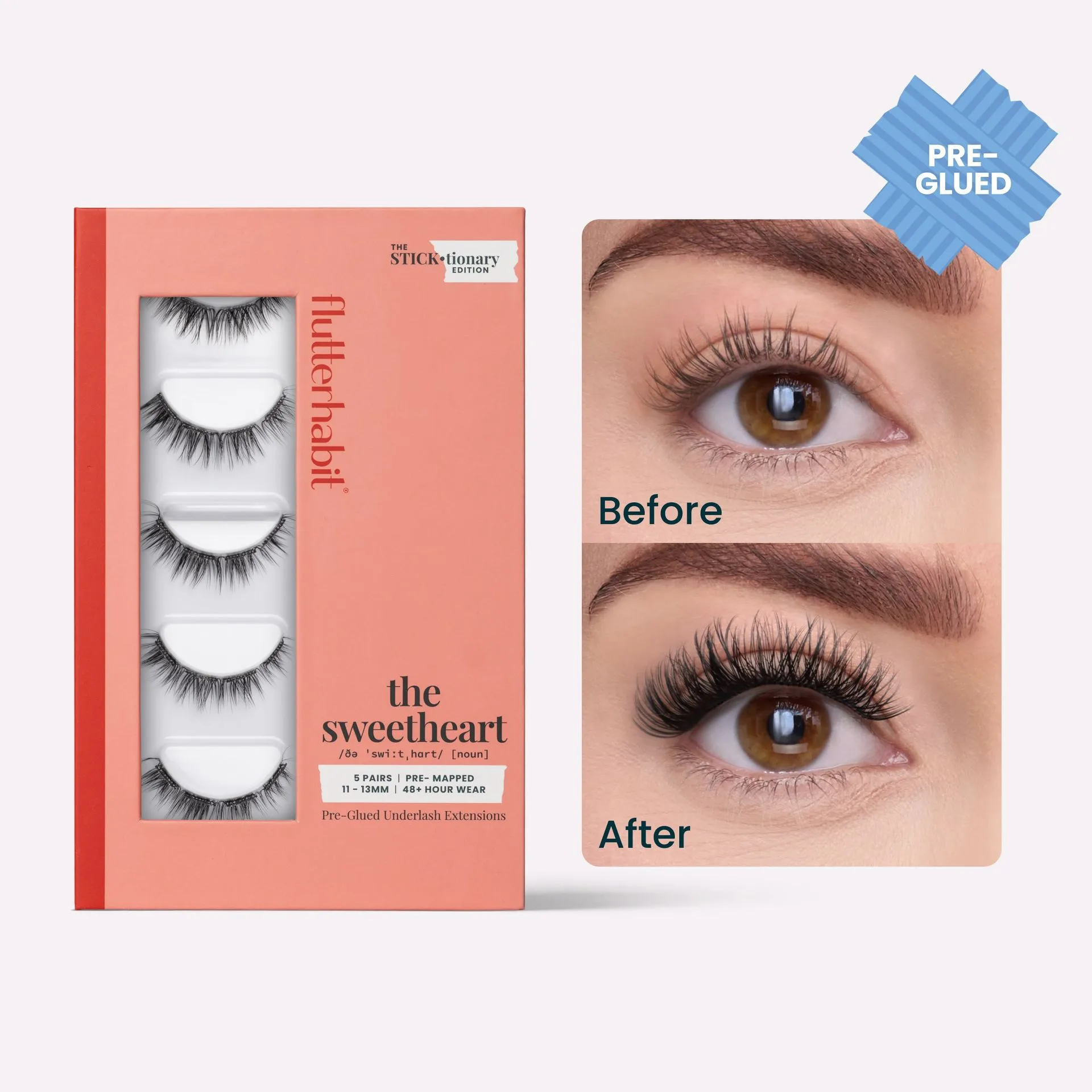 Applicera Sweetheart Pre-Glued fransar med ProTECHt