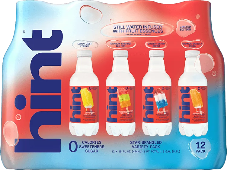 hint® water variety pack - Star Spangled