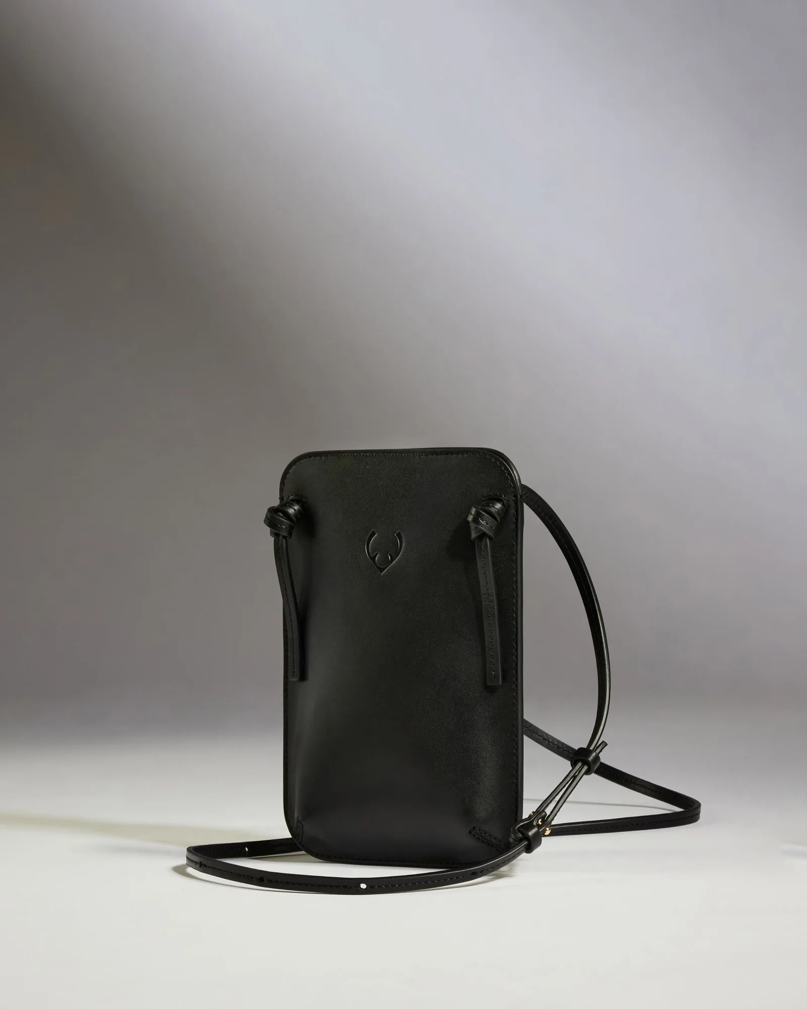 Borsa a Tracolla Pelle Nera - Collezione Heritage