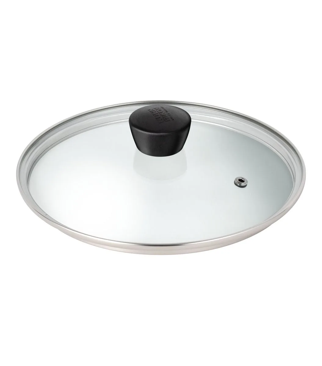 Glass lid with bakelite knob Ø 24 cm