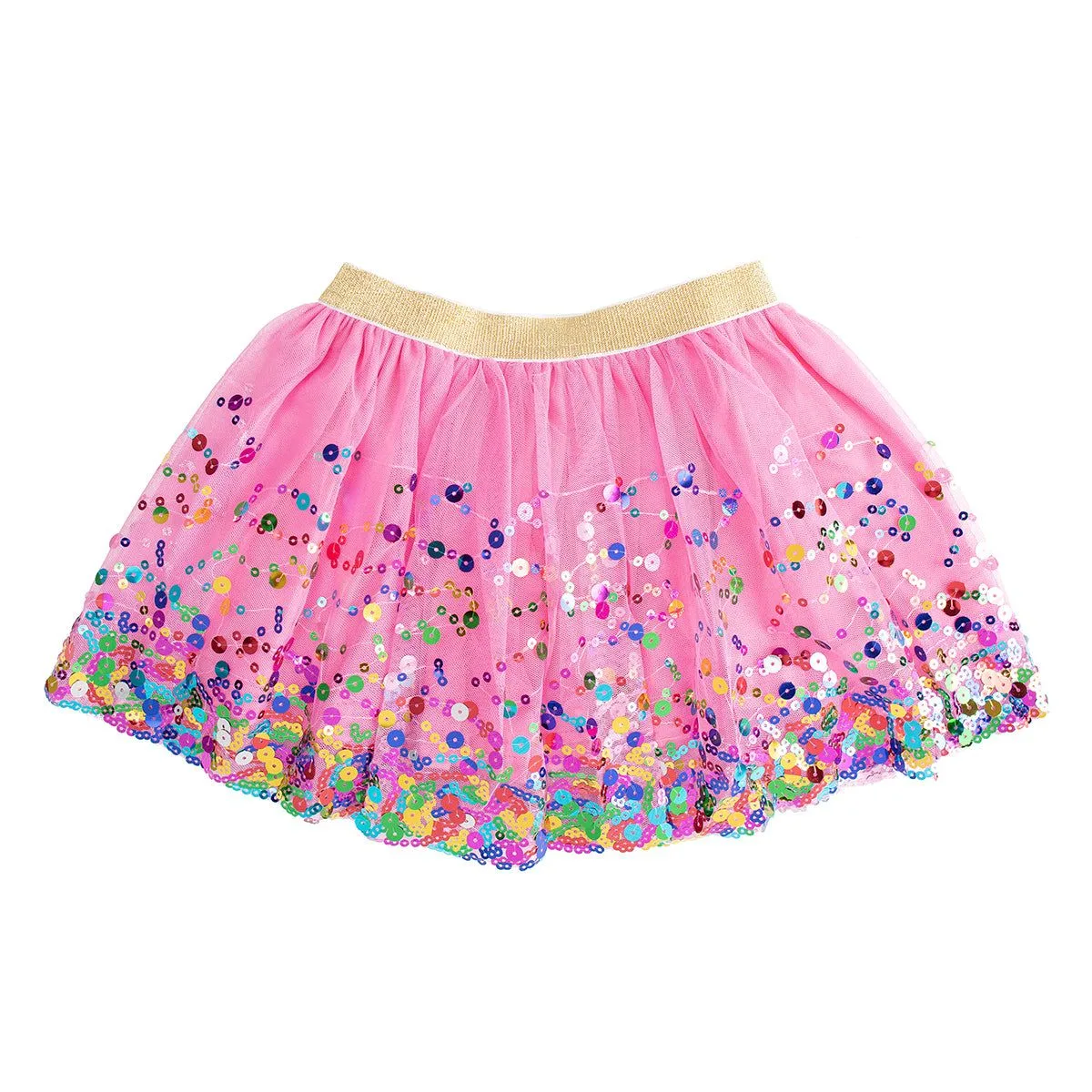 Raspberry Confetti Tutu Skirt