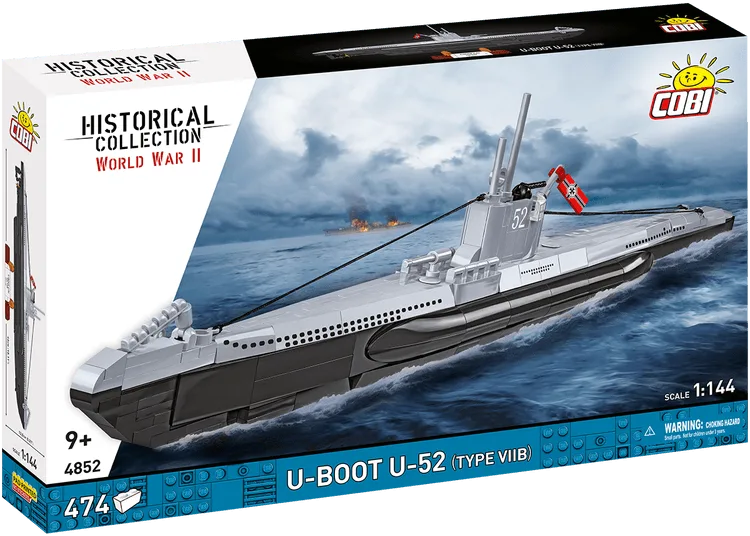 Reparar piezas sueltas en el submarino COBI U-Boot U-52