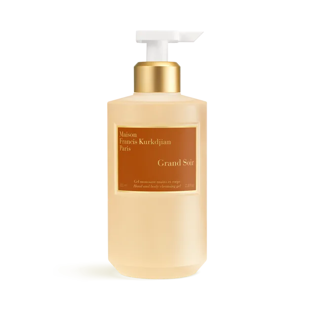 Grand Soir Gel Detergente: Una pulizia calda all'ambra
