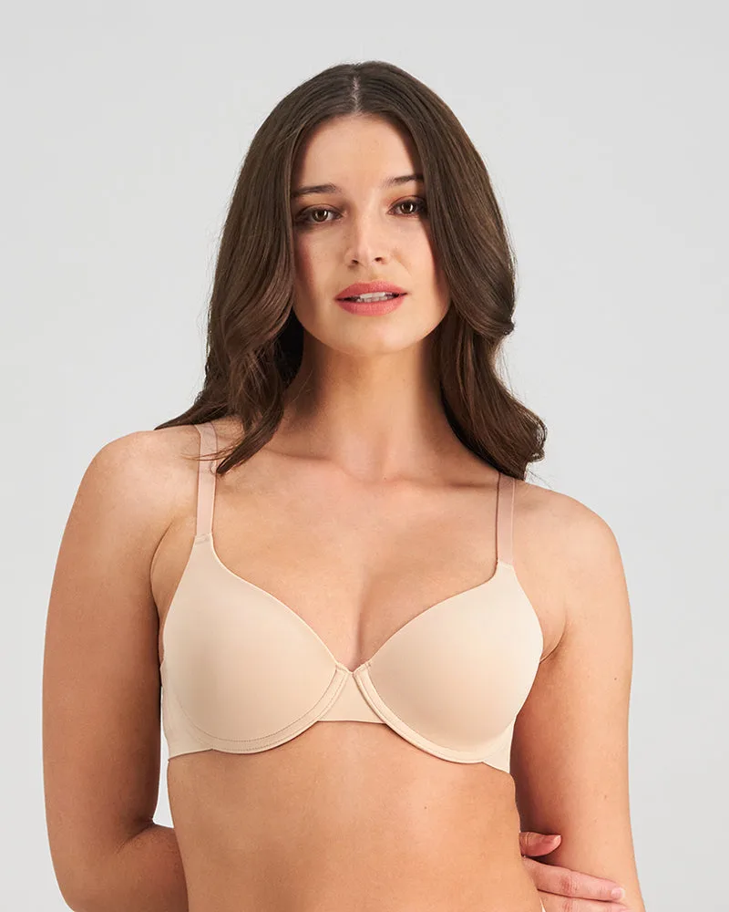 T-Shirt à effet gainant avec soutien-gorge intégré