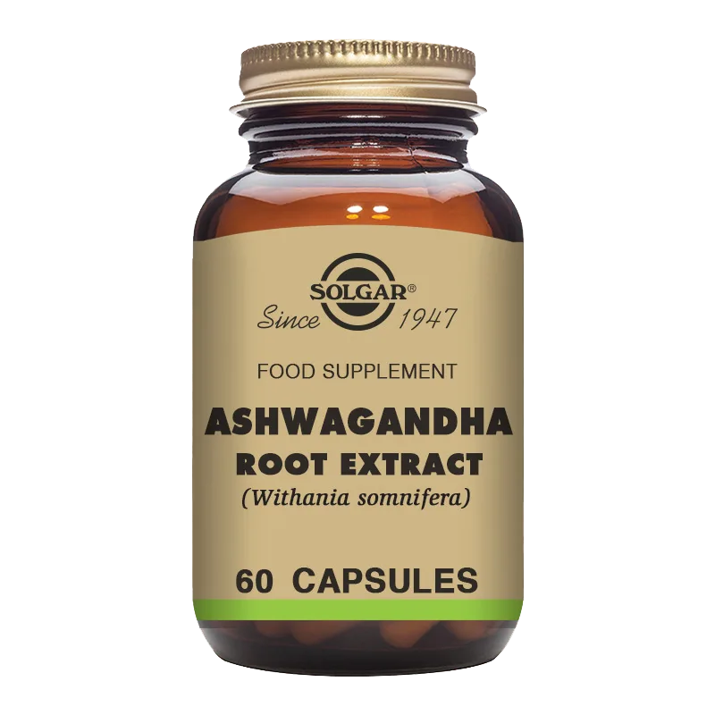 Ashwagandha Root Extract Vegetable Capsules - Pack of 60