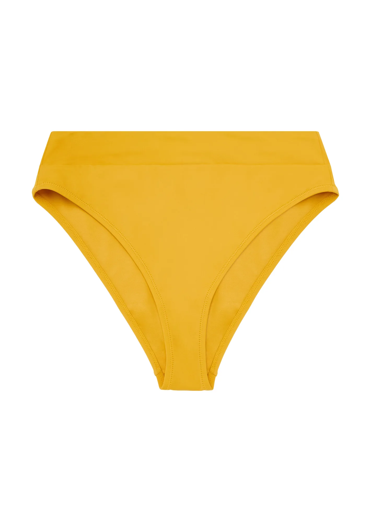Fuller Bust Off Shore 24KT Gold High Waist Bikini Brief