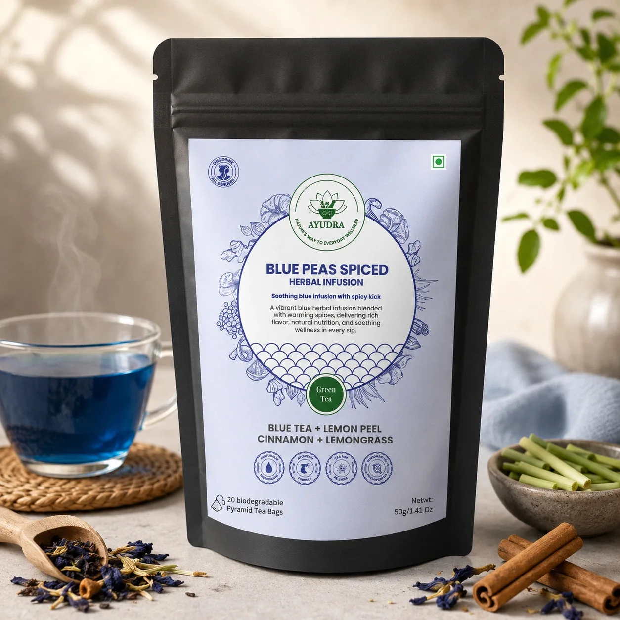 Blue Pea Spiced Tea: Flavor Profile and Brewing Guide