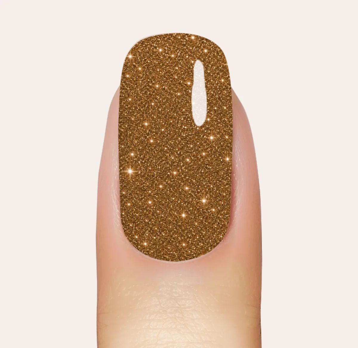 UV Gel: Golden Stardust