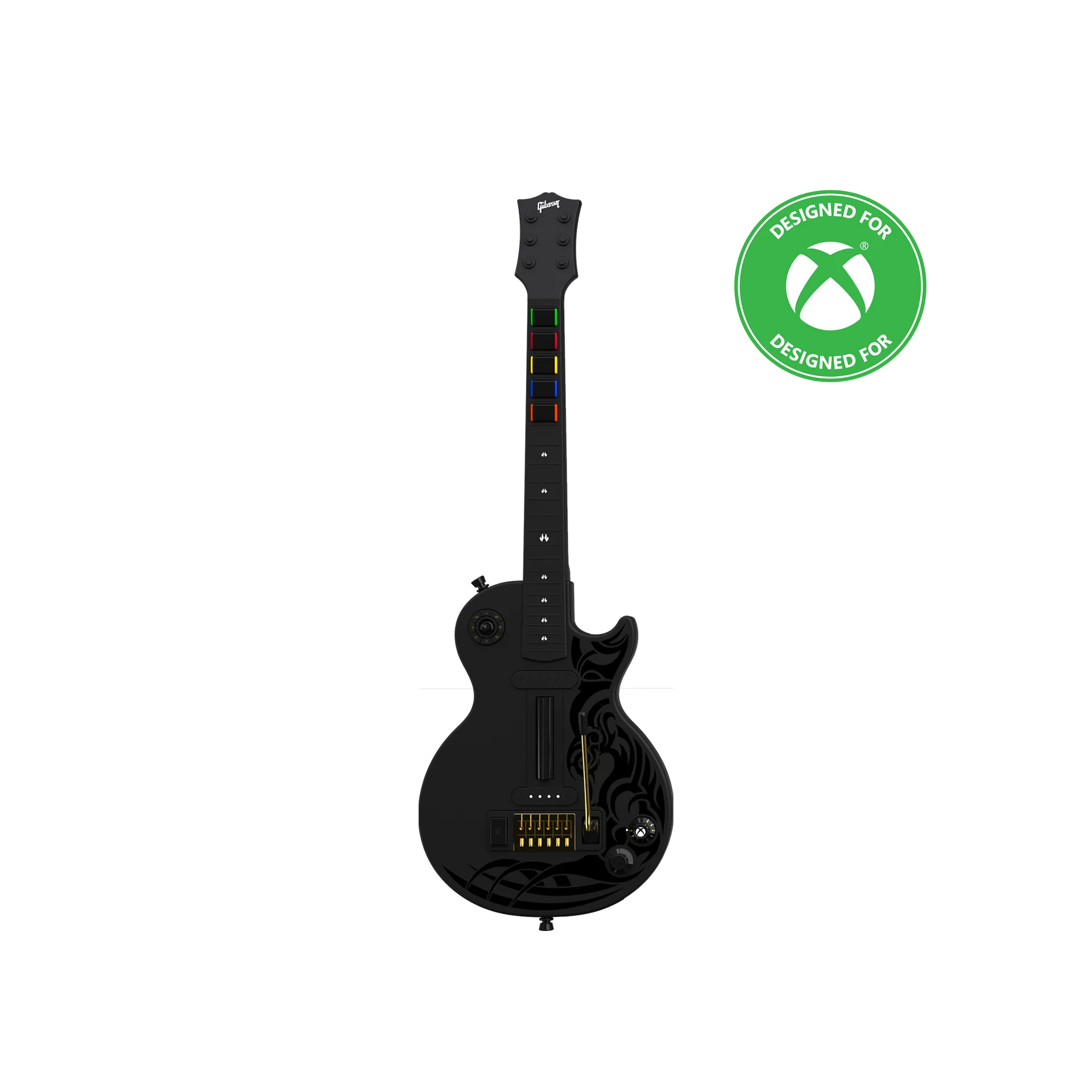 Gibson Les Paul Black Tribal Encore Xbox Compatibility