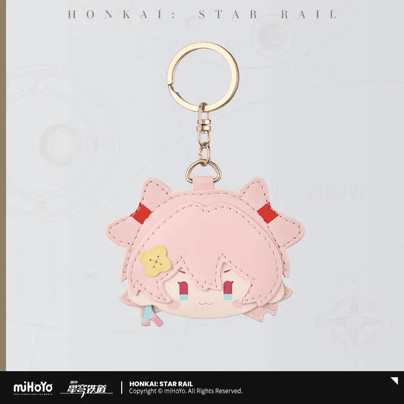 【Pre-Order】Honkai: Star Rail - Big Head Series PU Keychain