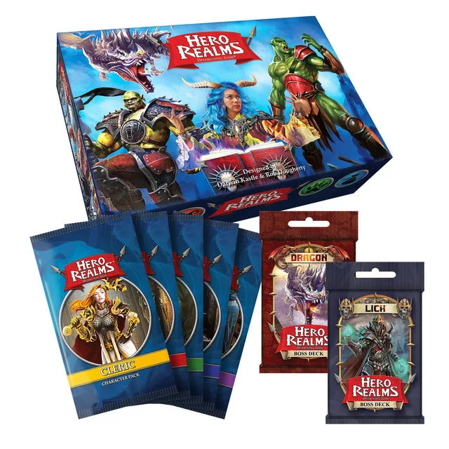 Hero Realms Base Game & Character Bundle