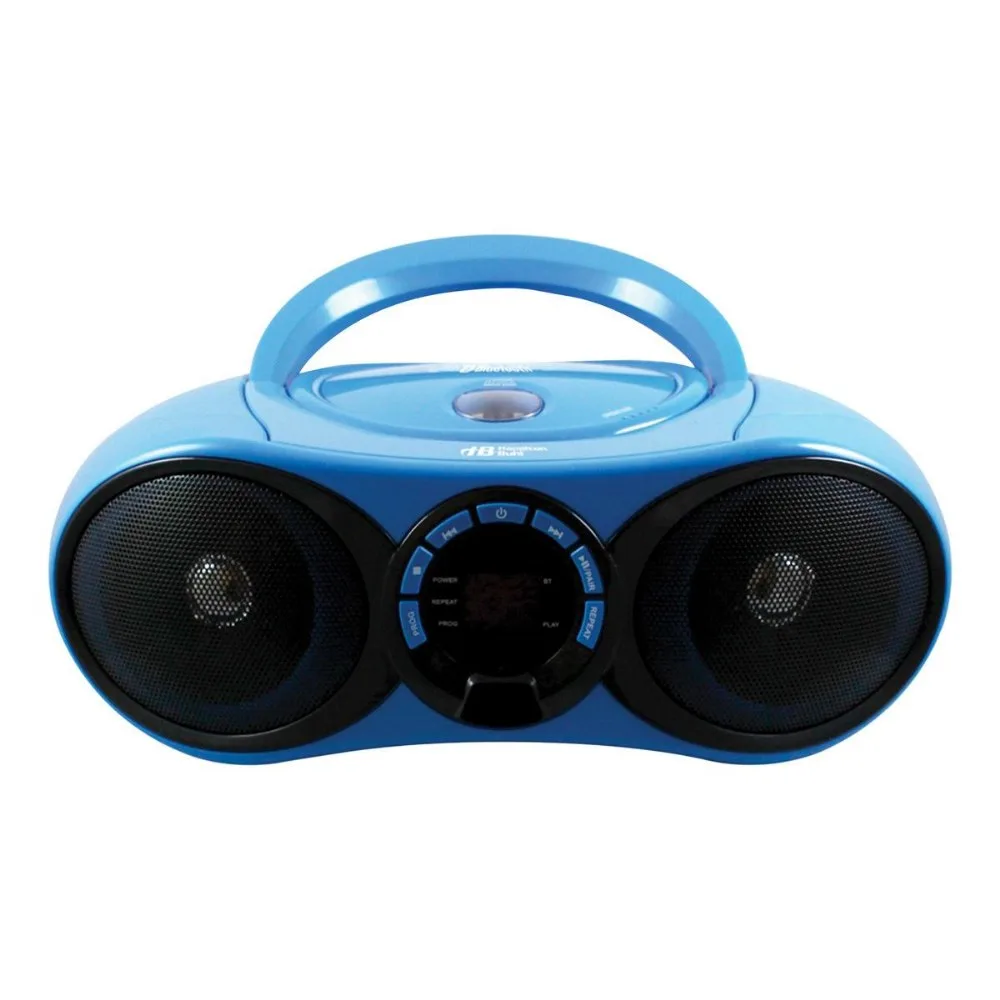 Boombox CD/FM Media Player with Bluetooth(R) Receiver