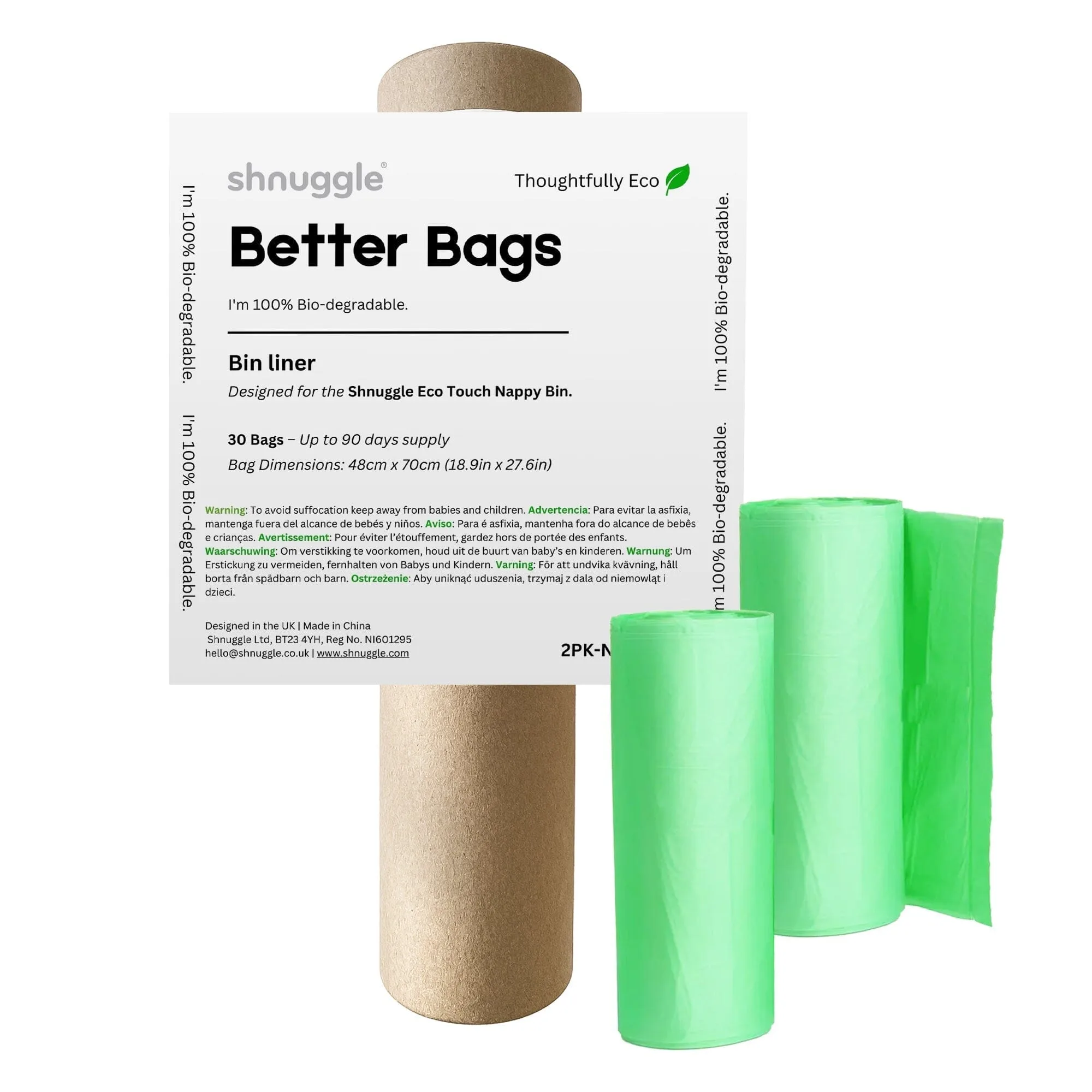 Shnuggle Better Bag Nappy Bin Liners