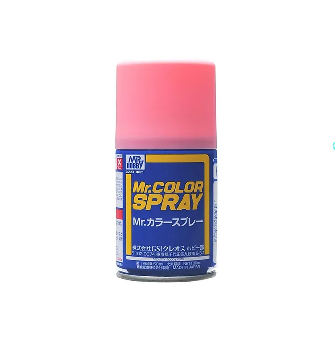 Mr. Color Spray S63 Gloss Pink für individuelle Bausätze verwenden