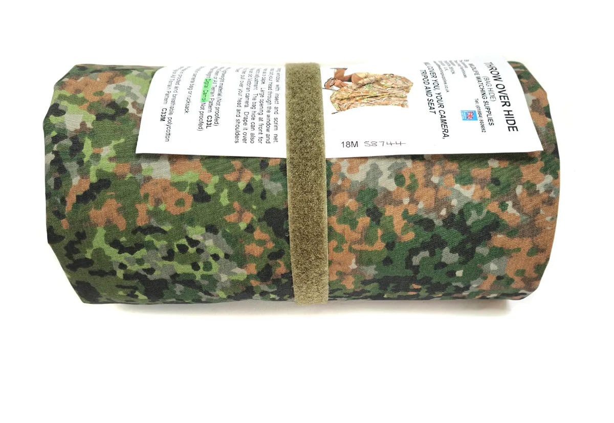 Cómo colocar una funda tipo poncho y fundas para patas de trípode