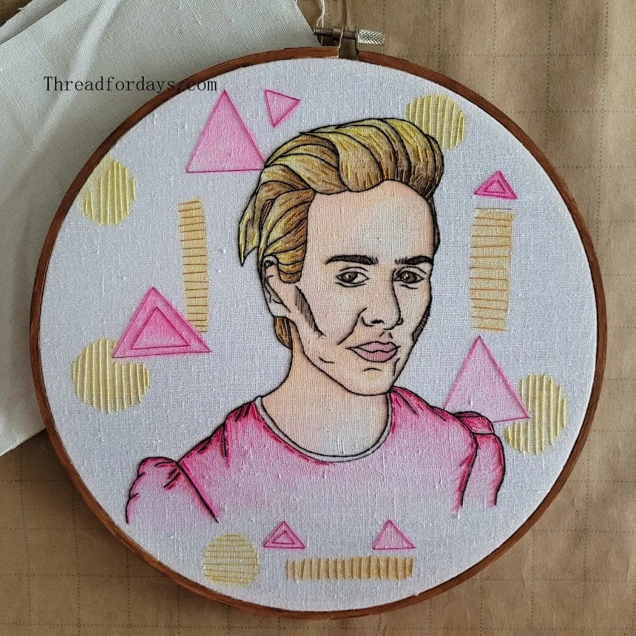 Sarah Paulson | 10 inch Embroidery Hoop