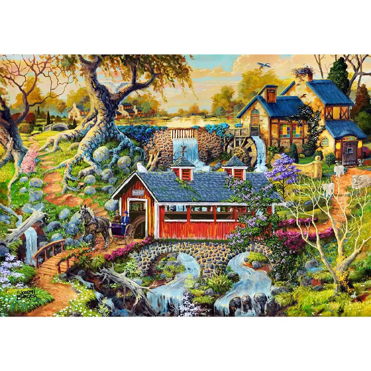 4000-Piece Wooden Puzzle: Countryside Bridges Challenge Tips