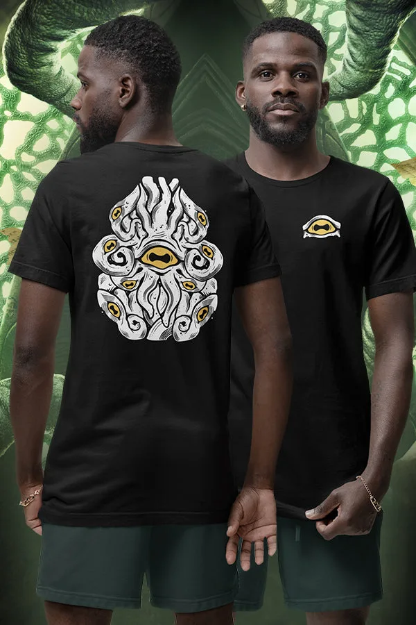 ESO 10th Anniversary Tee vs Eyes of Hermaeus Mora Tee