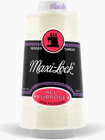 خيط سيرجر Maxi-Lock 50wt 3000 ياردة – Eggshell