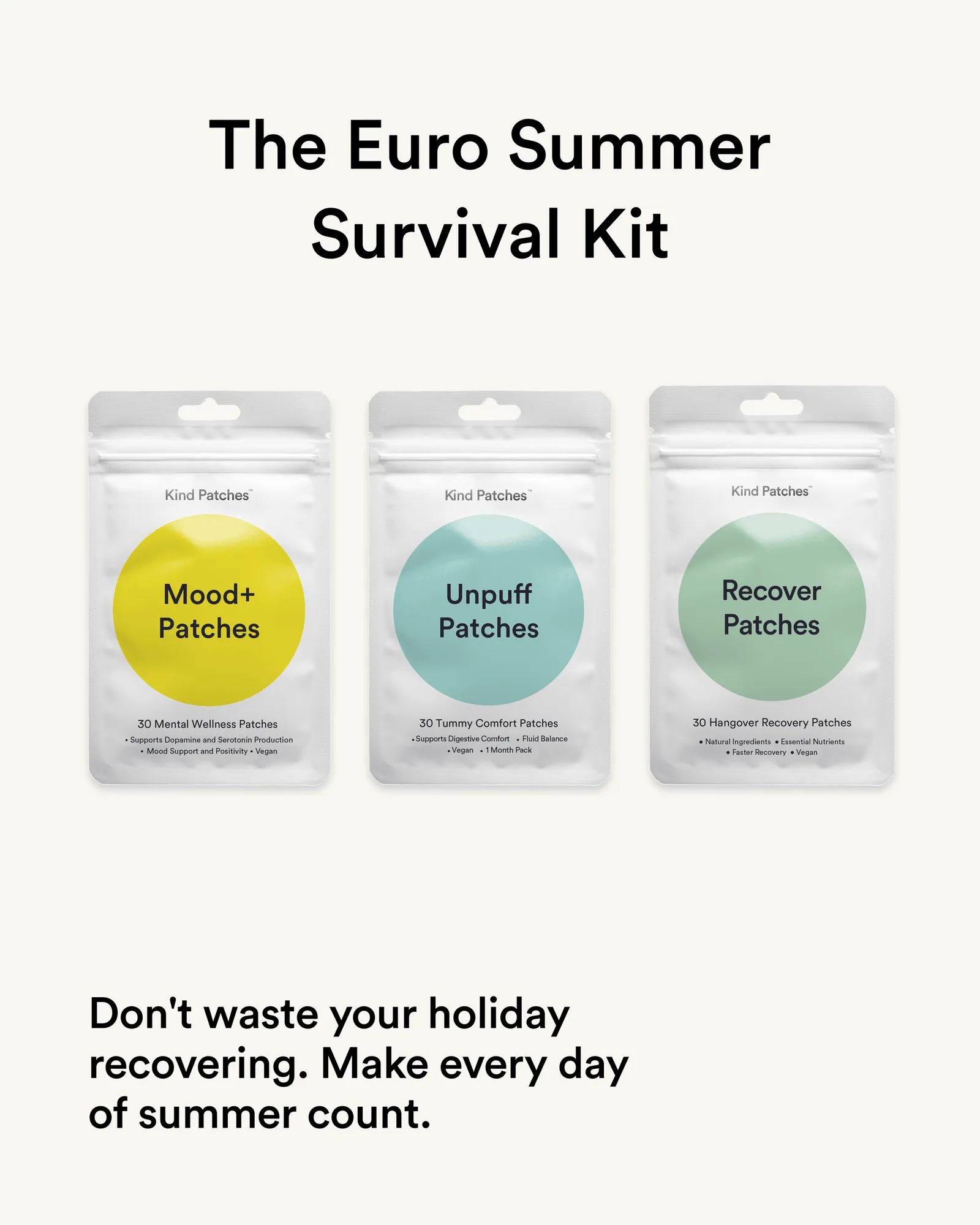 Kit de supervivencia para el verano europeo: qué incluye y cómo usarlo