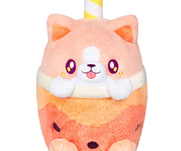Squishable Corgi Bubble Tea