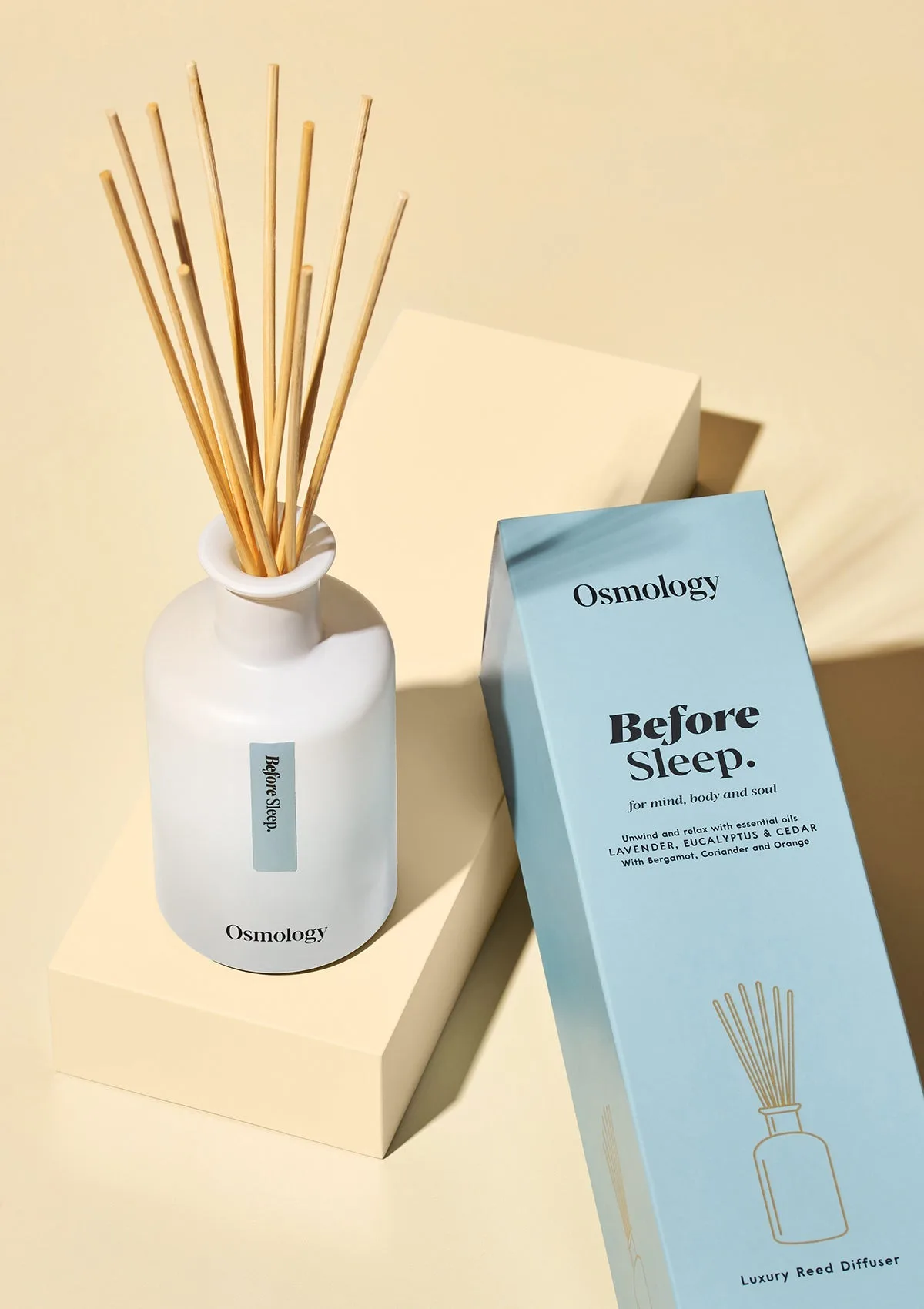 Ennen nukkumaanmenoa Reed-diffuusori