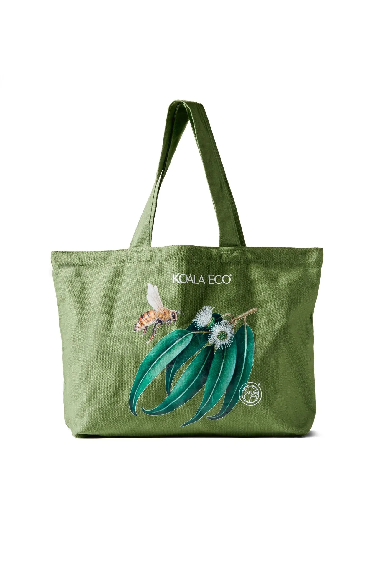 Green Botanical Tote