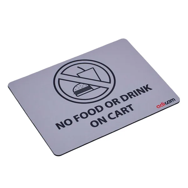 Adicam Tapis de Souris »No Food & Drink »