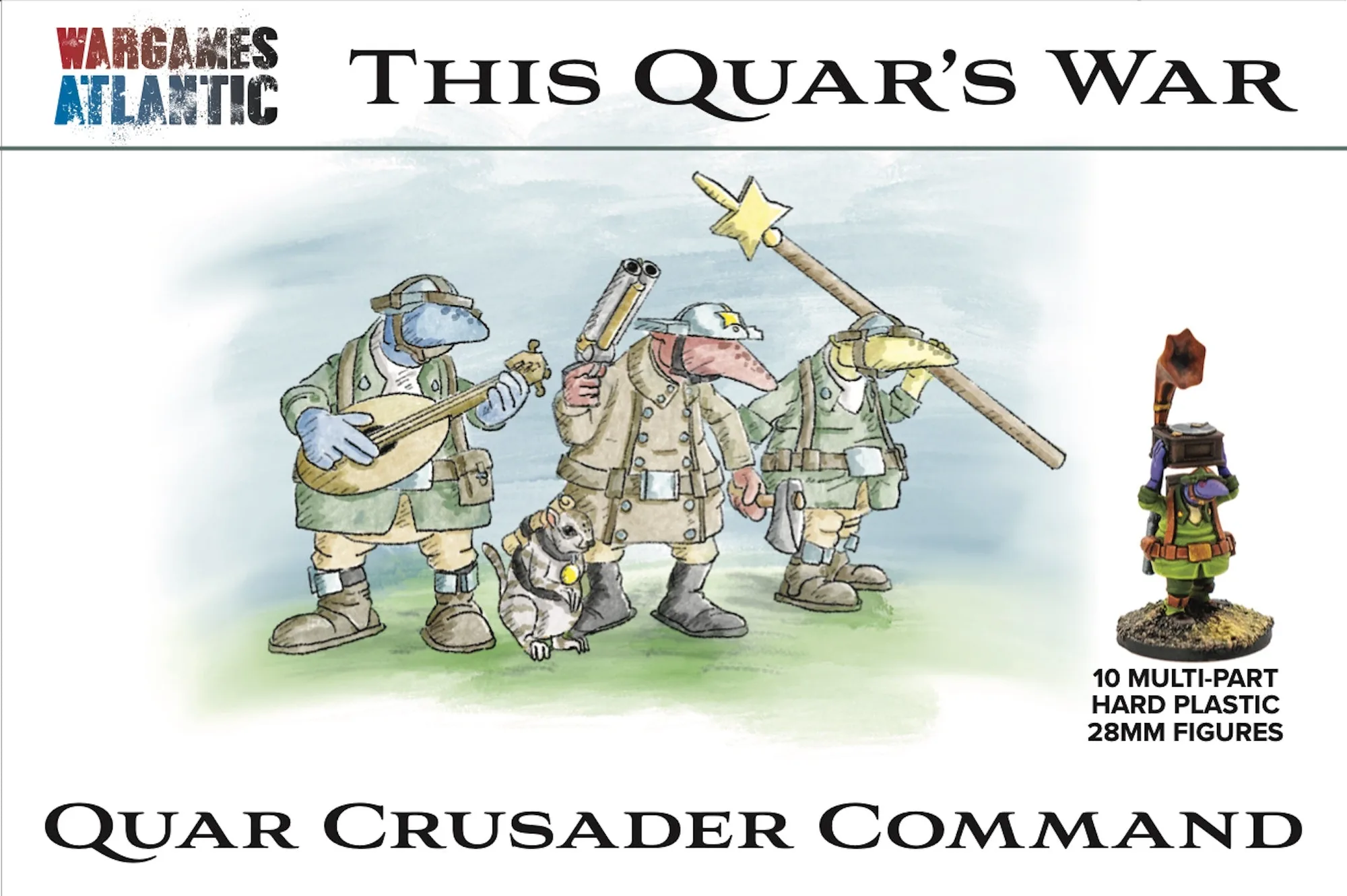 Quar Crusader Command: ماذا يوجد في الصندوق؟
