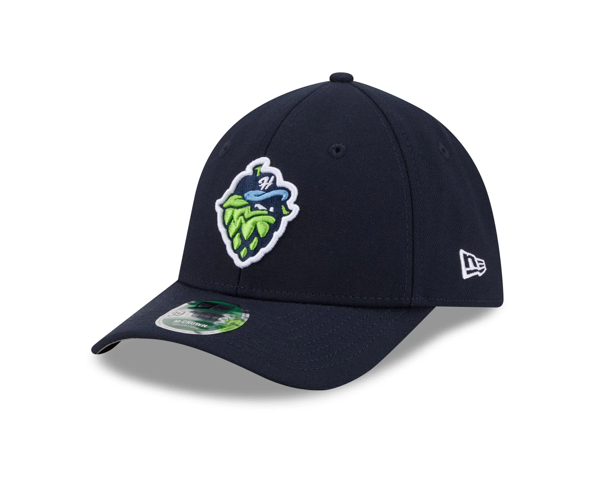 New Era Home 39THIRTY M Crown, Hillsboro Hops