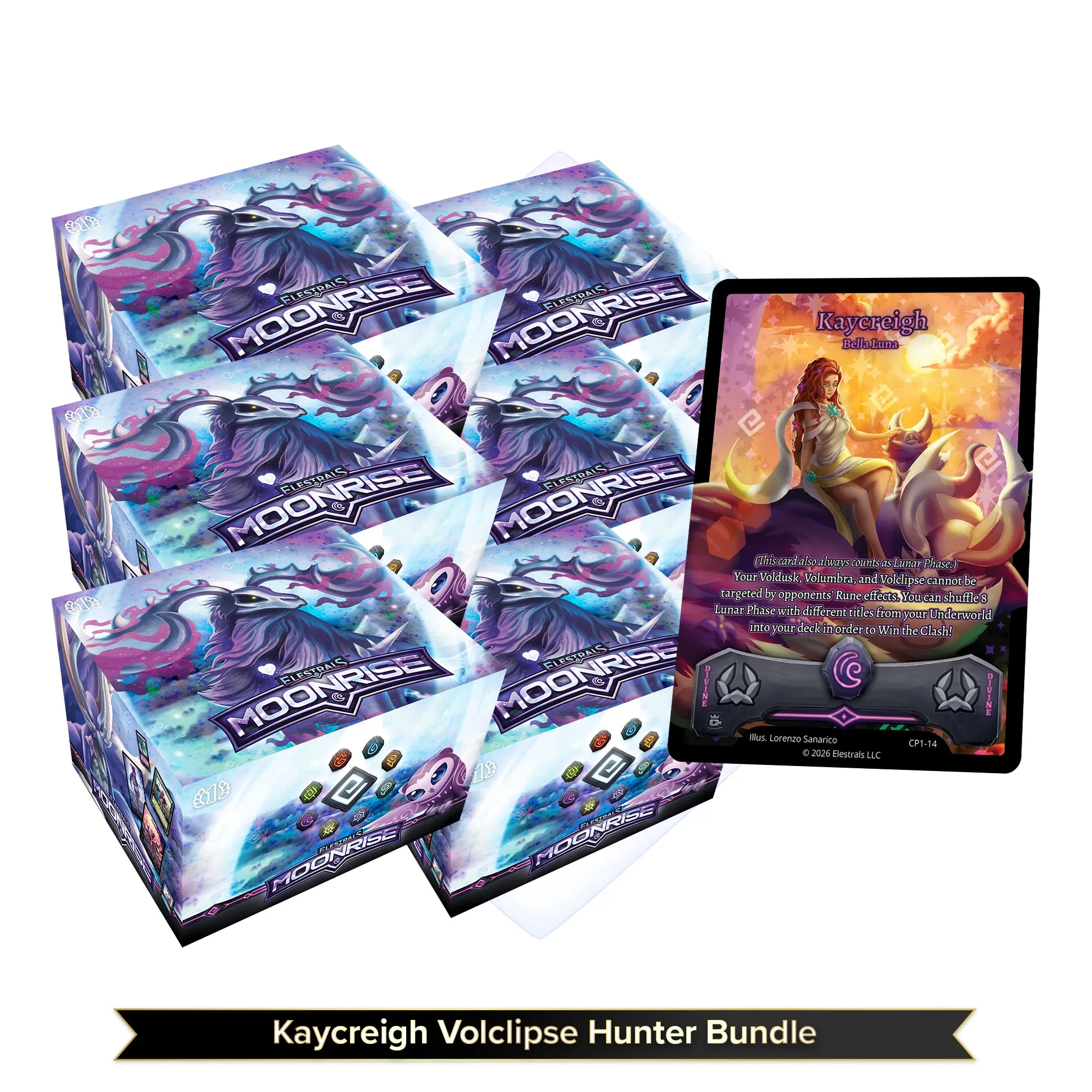 Elestrals TCG: Bundle Cacciatore Volclipse di Kaycreigh
