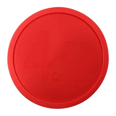 Tapa roja Pyrex® para bol para mezclar de 4 cuartos