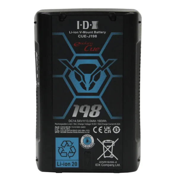 IDX EC-J198/4X2 – Batteries et Chargeur
