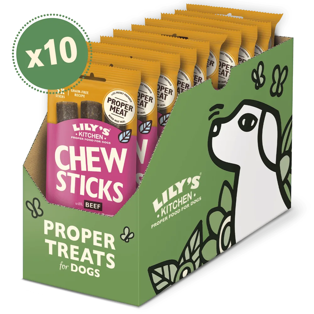 Chew Sticks with Beef (10 x 120g)