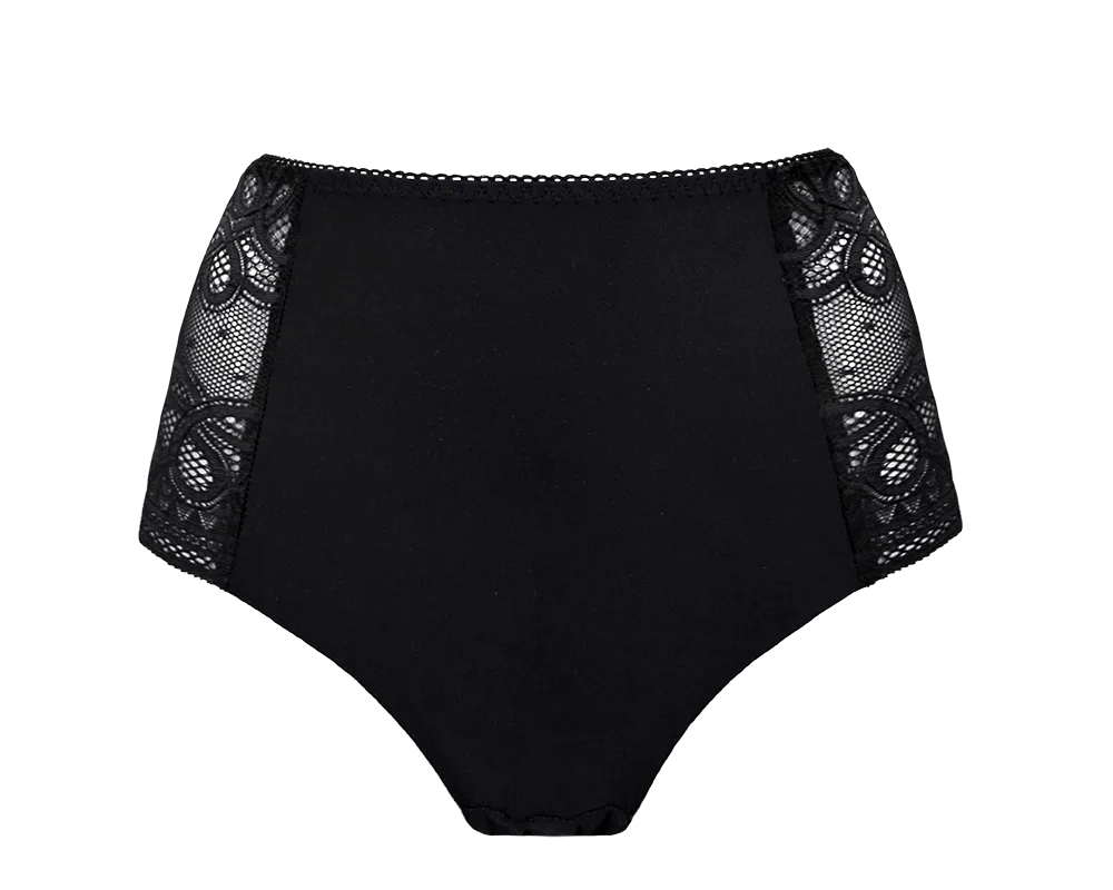Phenomena Black High Panties: Komfortabel tragen