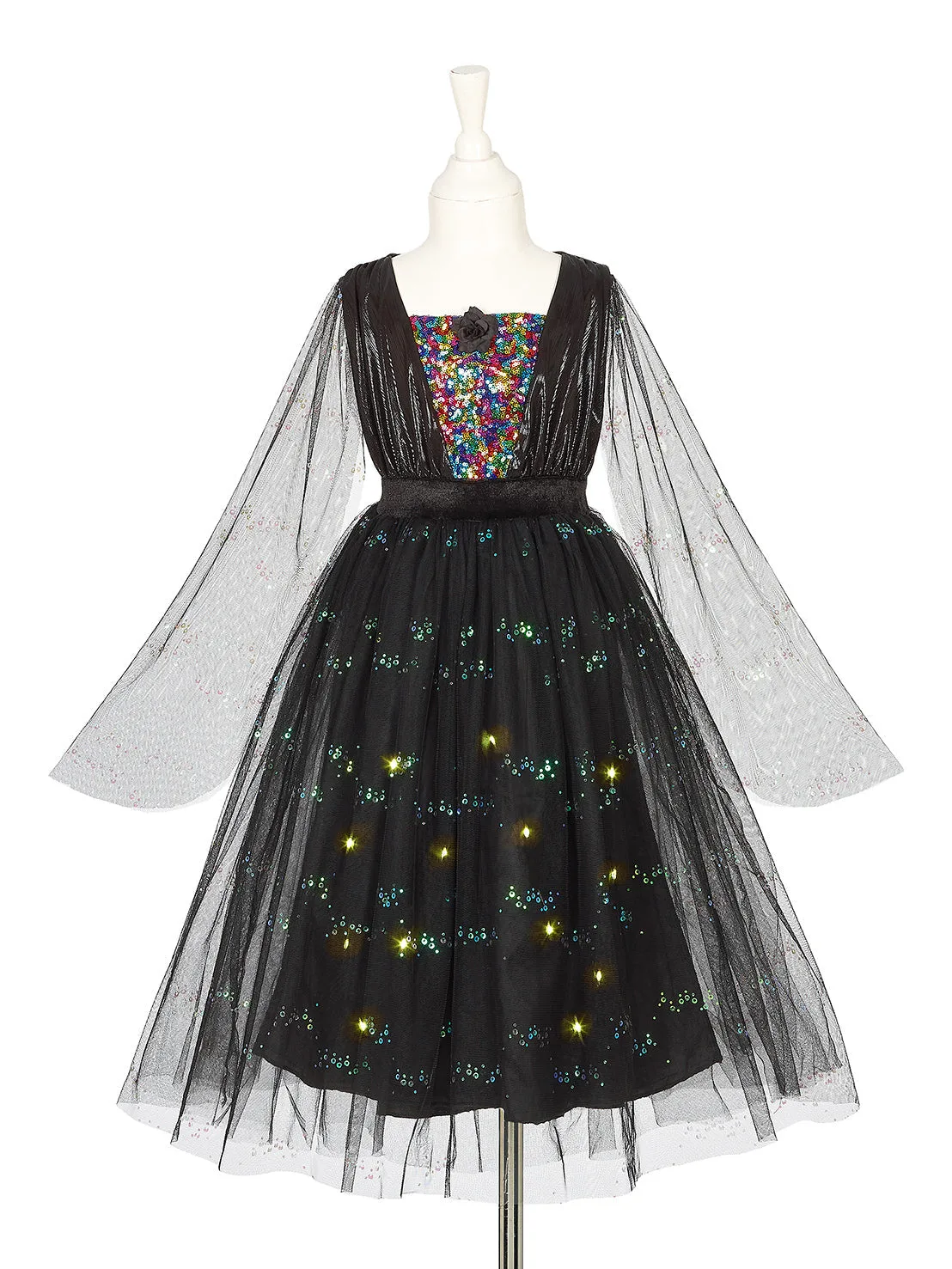 Vestido de disfraz Agatha para carnaval y fiestas (2 tallas)