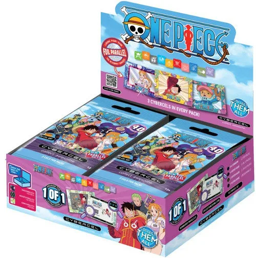 Cybercel One Piece Series 2 Trading Cards Box (20 Packs)