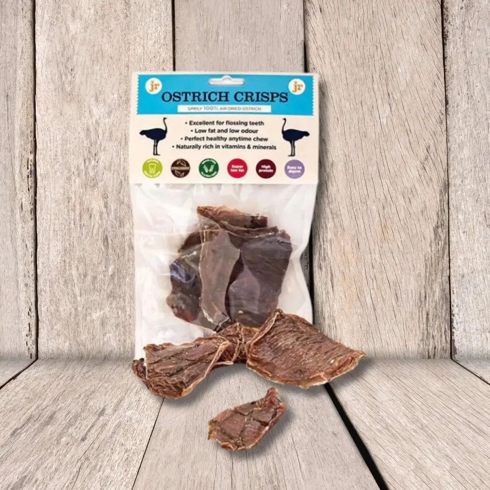 JR Pet Products Ostrich Crisps