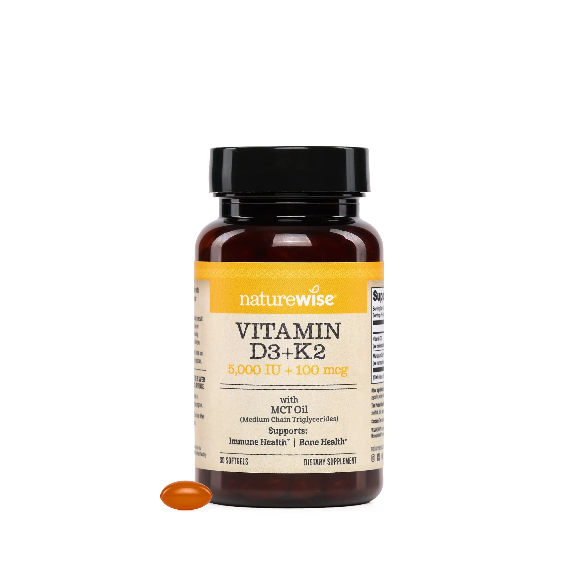 Vitamin D3 K2 mit MCT-Öl: Absorption und Vorteile