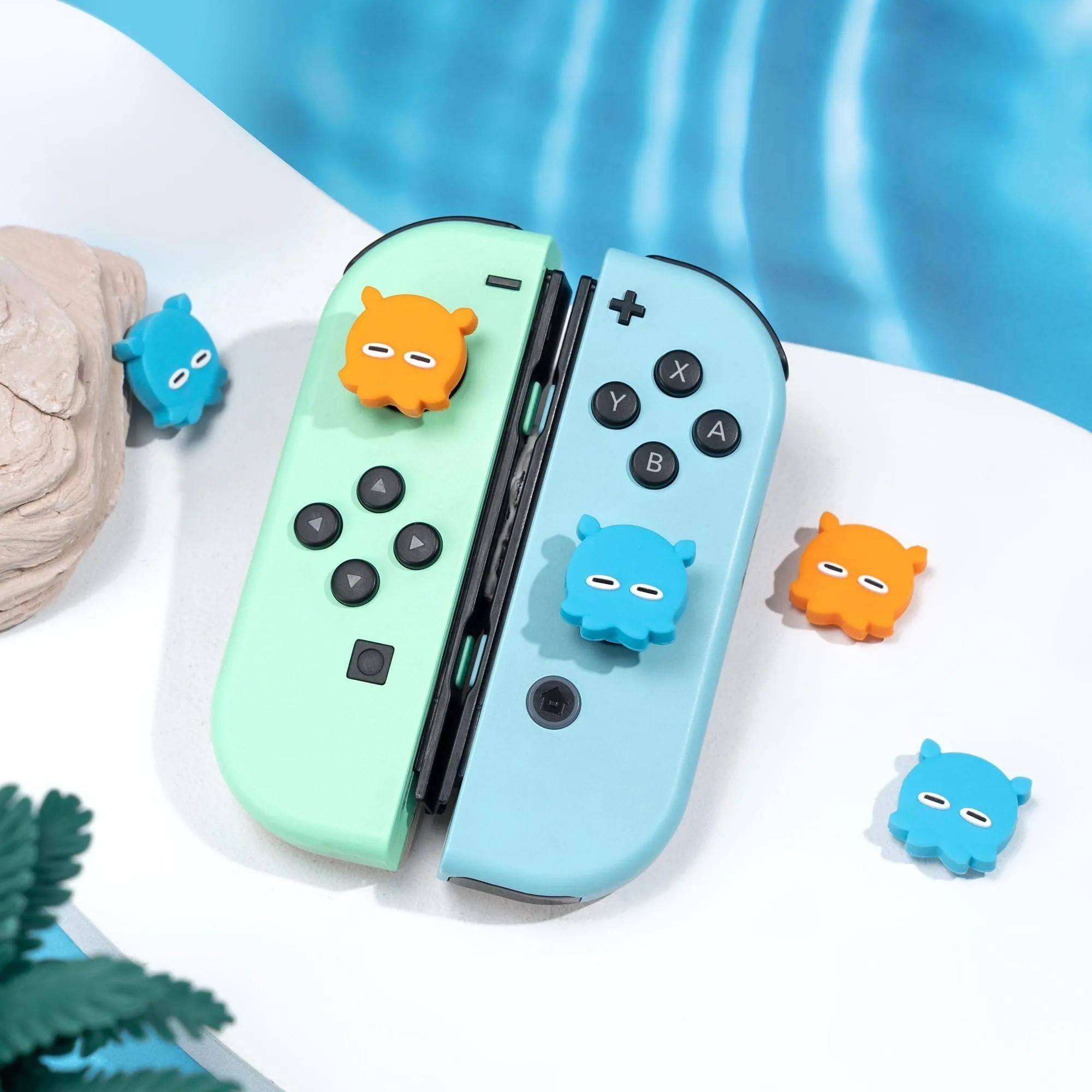 GeekShare Sleepy Octopus Thumb Grip Caps