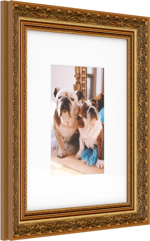 Luxe Wall Vintage: breed passe-partout vs. zwevende montage