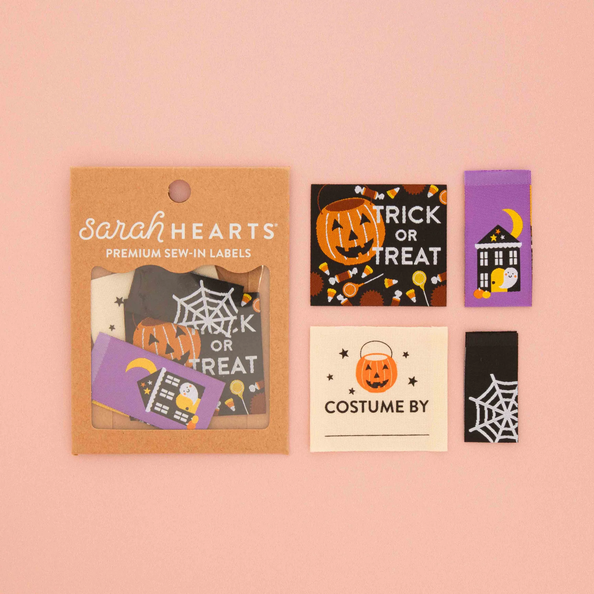 Halloween Multipack Woven Sewing Labels