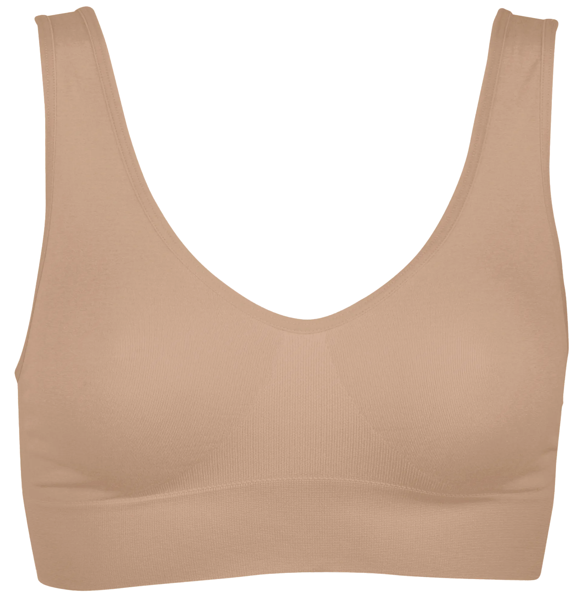 Top sutiã Lucia com alças largas - Nude