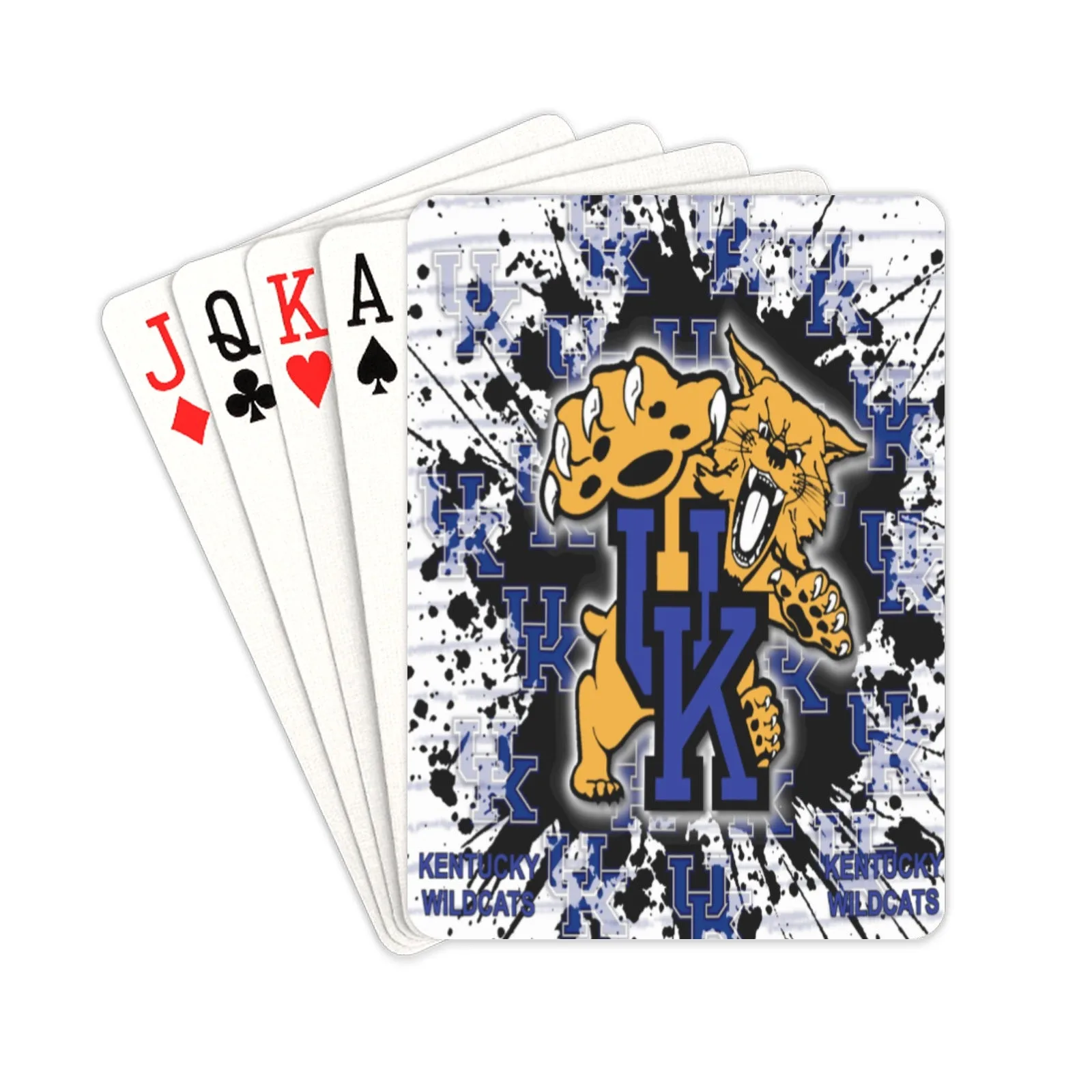 KentuckyWildCats Naipes 2.5"x3.5"