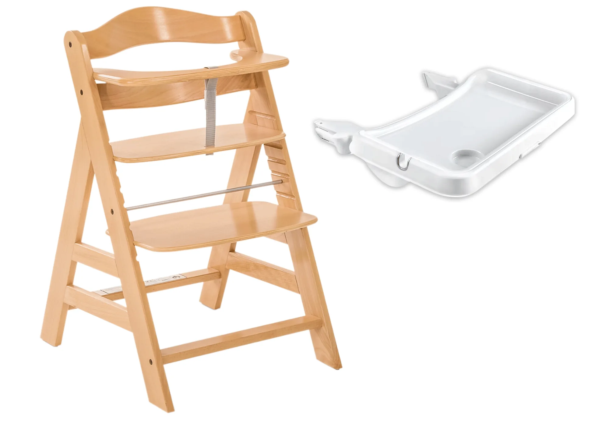 Hauck Alpha+ Deluxe: High Chair + Tray