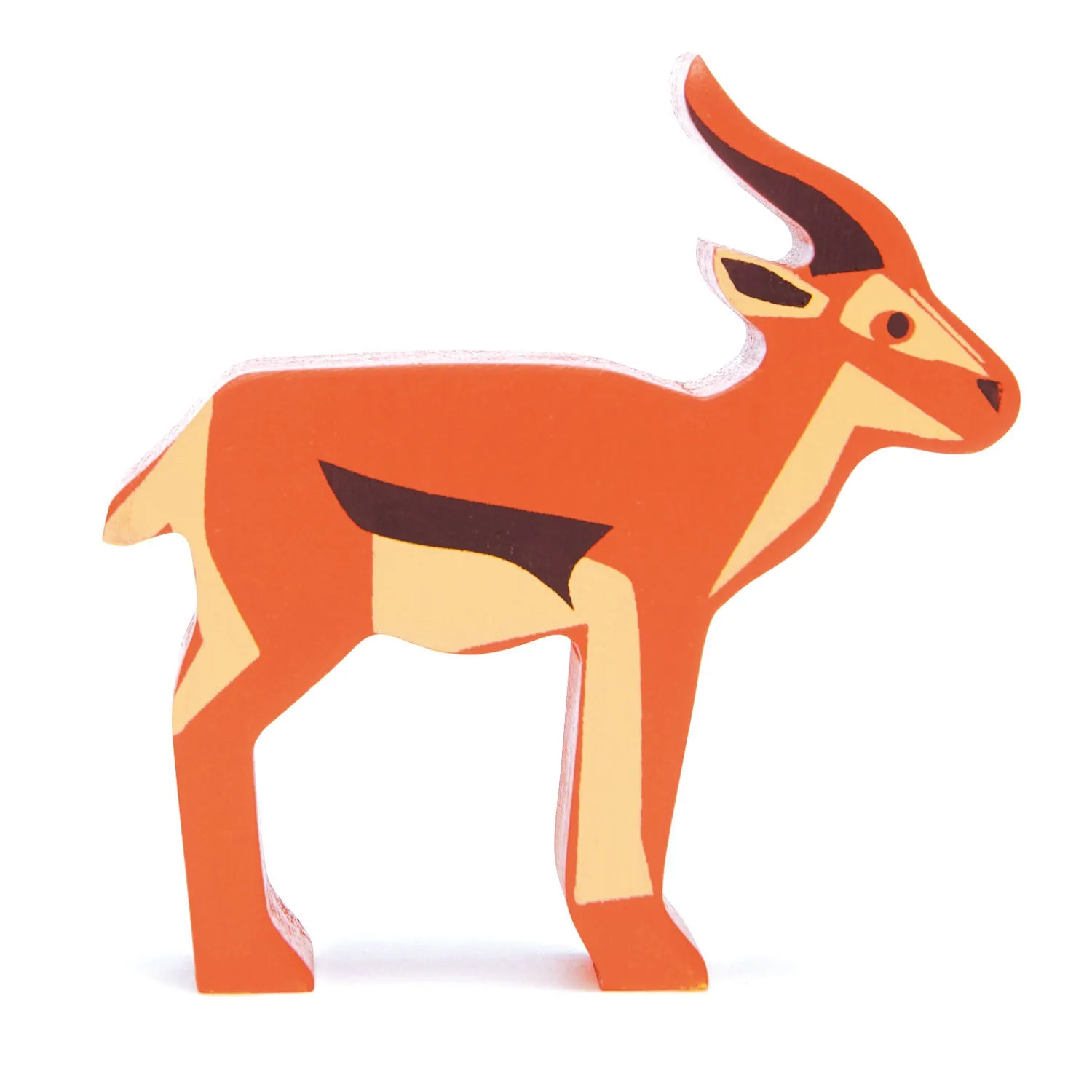Entretien des figurines en bois d'animaux comme l'antilope et la mouette
