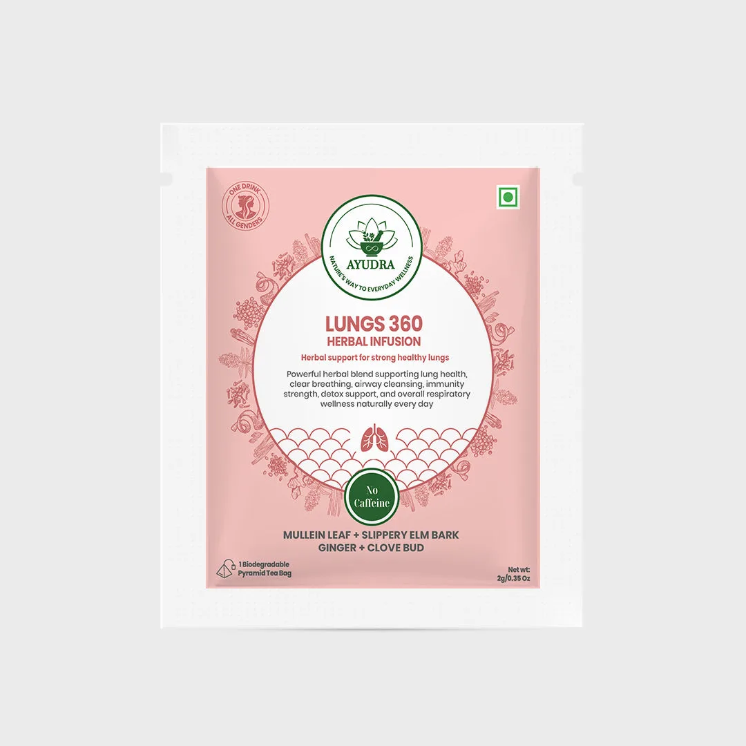 Lungs 360 샘플 파우치: 첫 사용 가이드