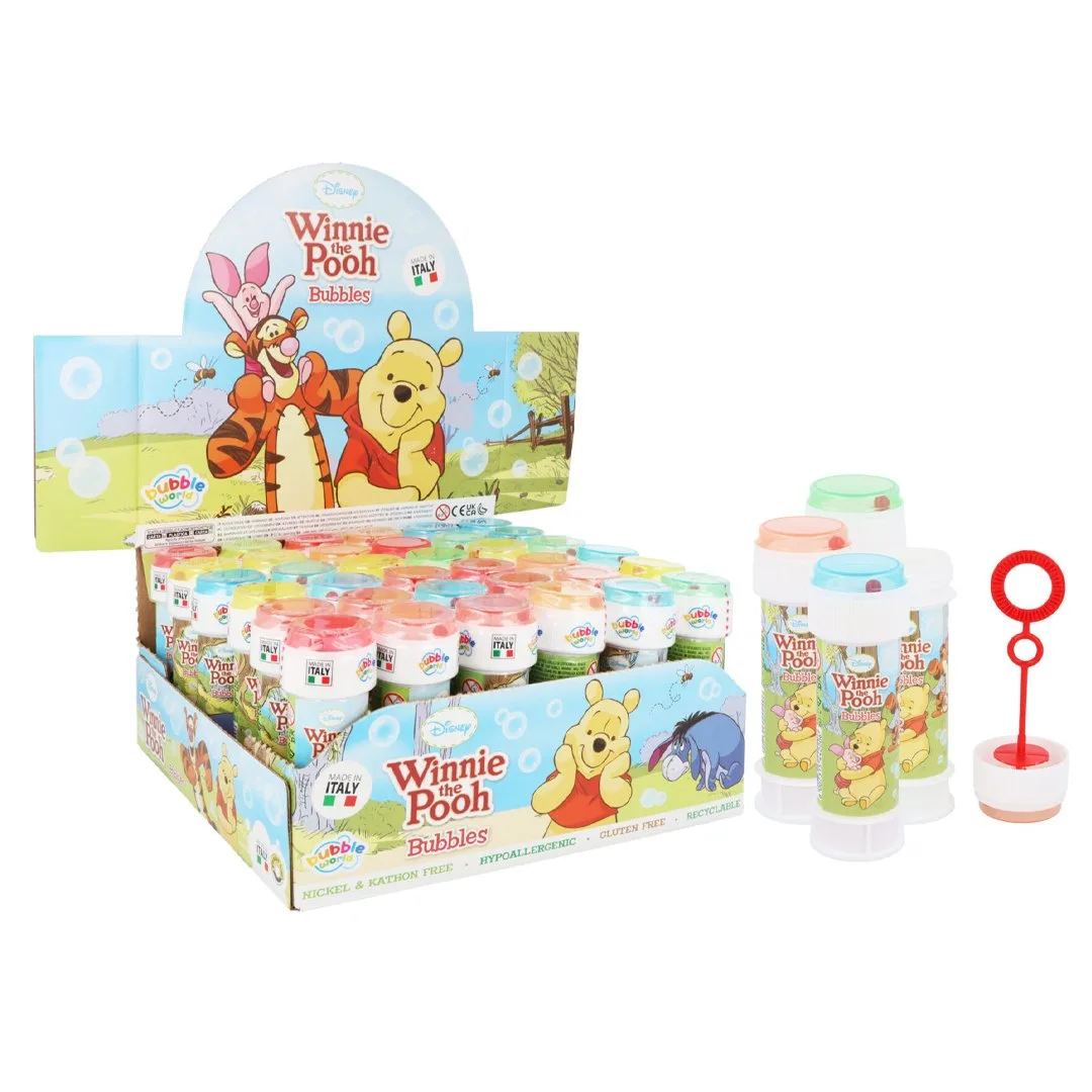 Winnie Puuh Disney Seifenblasenröhrchen 60 ml – 36er Pack