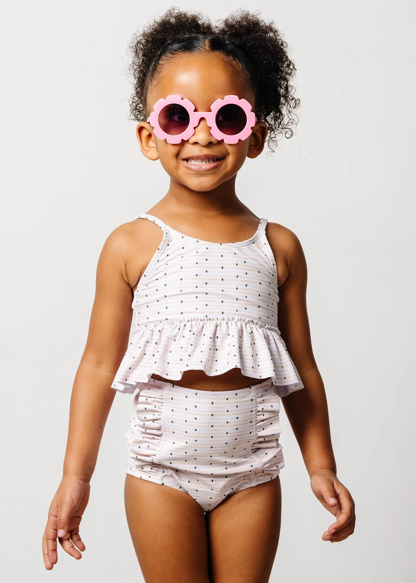 Mini Down in Front Ruffle Bottoms